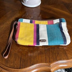 Relic Brand multicolored wristlet gently loved